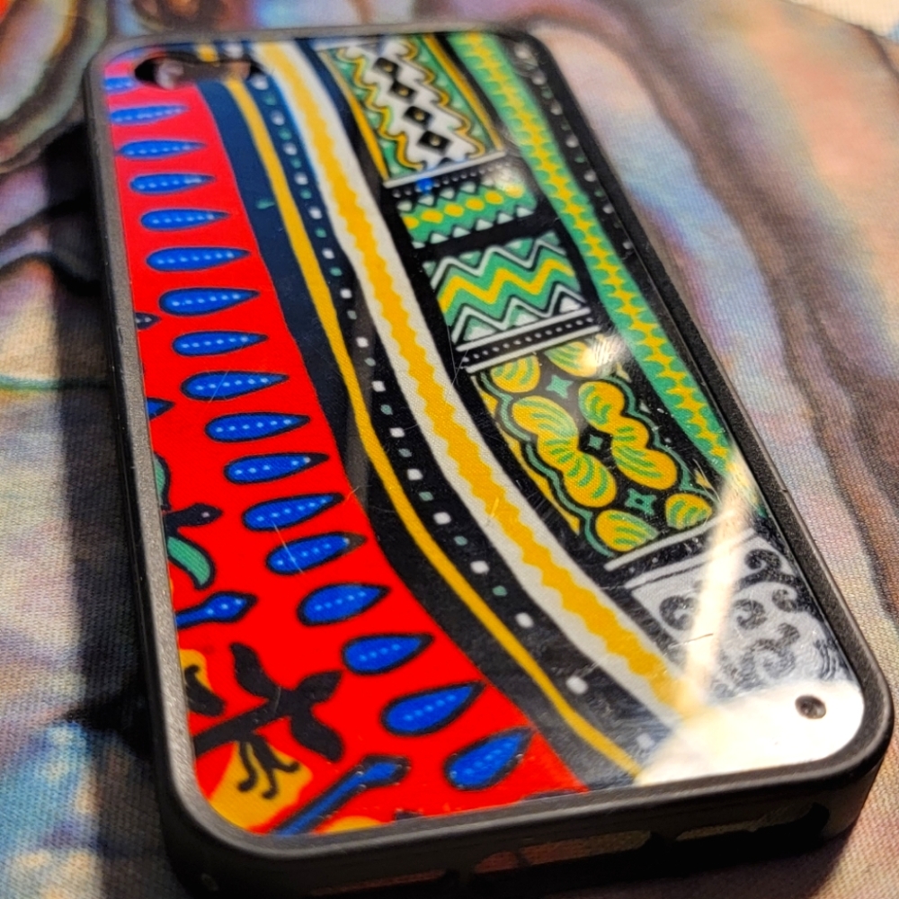Wildflower 💜 inscribed 💜 iPhone case 💜 some signs of wear but no damage 💜